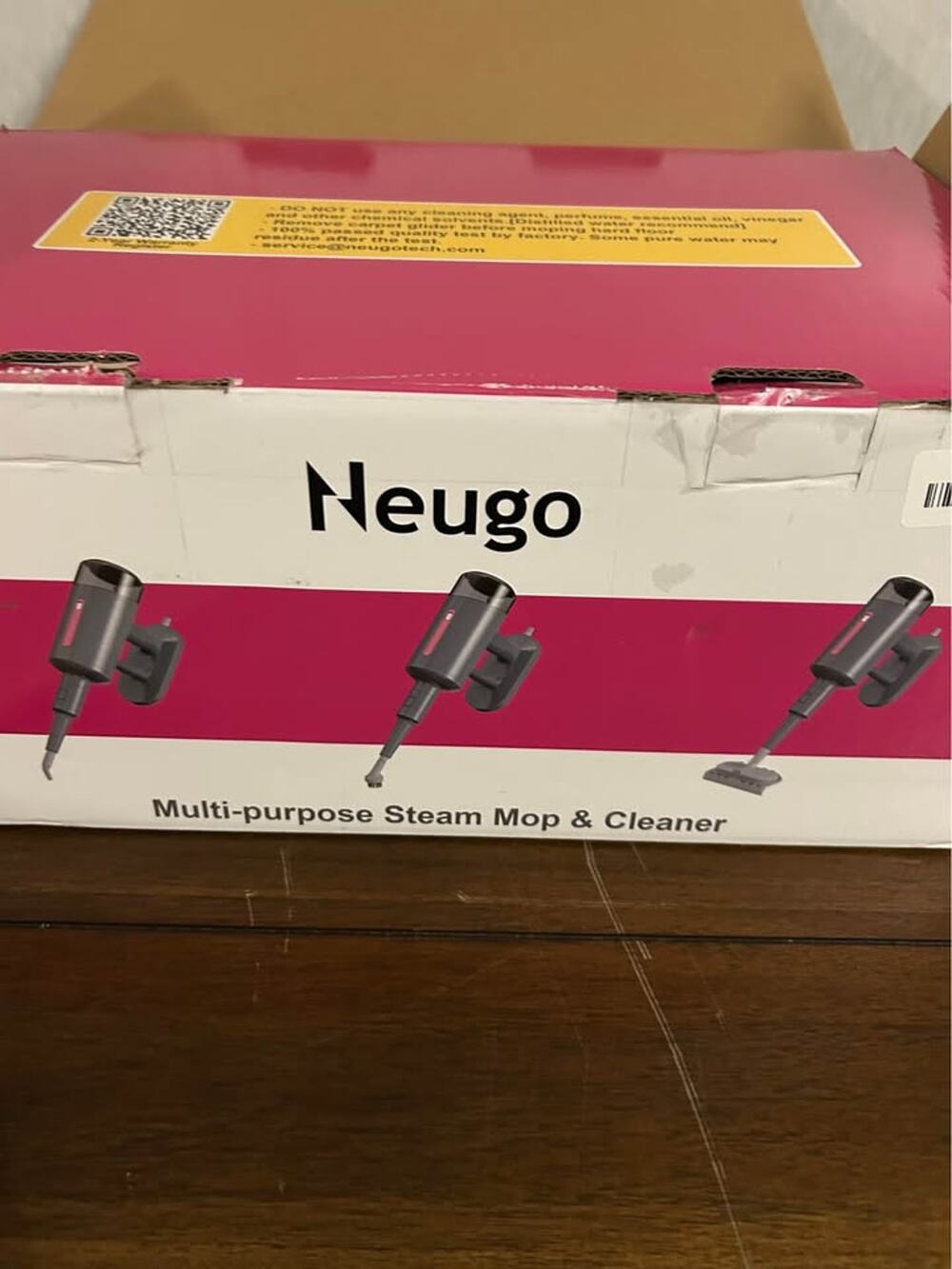 Neugo NE055 Multi Purpose Steam Mop Floor Cleaner Handheld Steamer